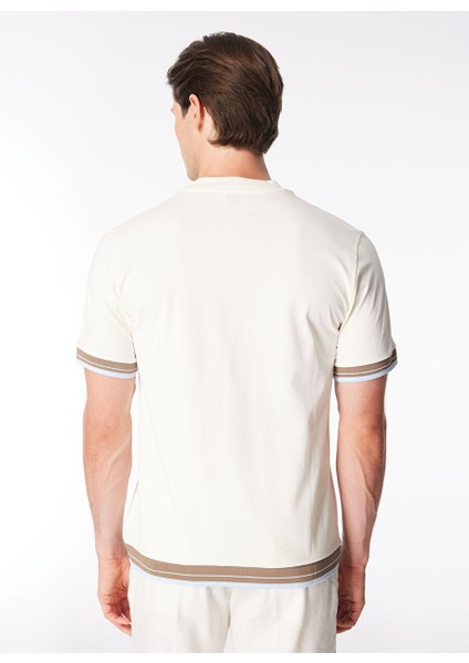 Bisiklet Yaka Kırık Beyaz Erkek T-Shirt TE2676SS T-Shirtkırık Beyaz indirimleri
