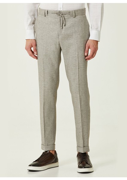 Bağlamalı Bel Duble Paça Jogger Vizon Erkek Pantolon 1085734 fiyatları