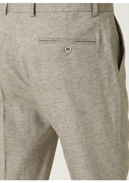 Bağlamalı Bel Duble Paça Jogger Vizon Erkek Pantolon 1085734 indirimleri