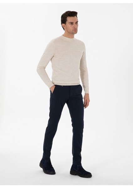 Lacivert Erkek Slim Fit Pantolon Anıta modelleri
