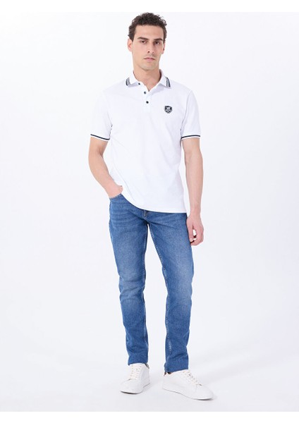 Lacivert Erkek Slim Fit Yıkamalı Denim Pantolon Vegas Slım - 1175 fiyatları