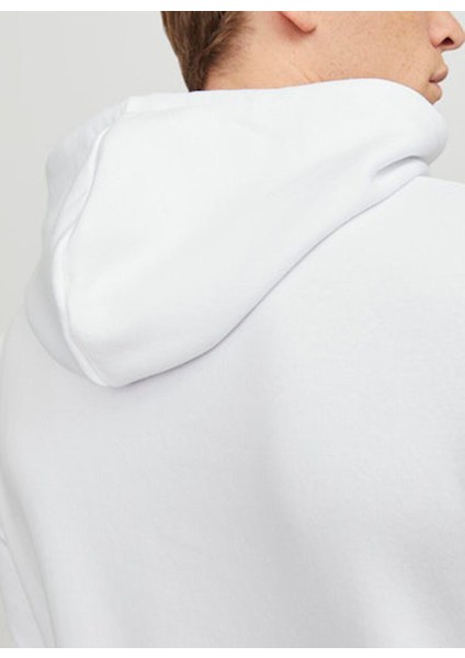 Beyaz Erkek Kapüşon Regular Fit Sweatshirt Jjecorp Old Logo Sweat Hood Noos indirimleri