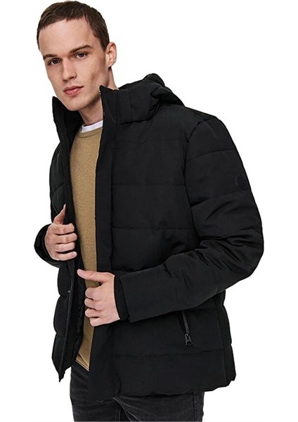 Onscayson Puffa Otw Erkek Ceket 22019598 Siyah