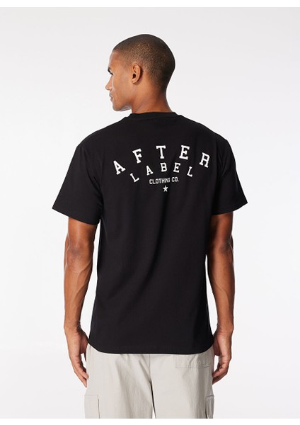 Siyah Erkek Normal T-Shirt MYSENJS11/S5-_T-SHIRT Uomo indirimleri