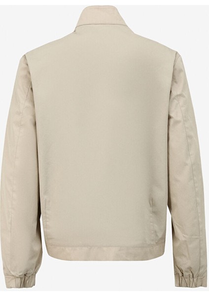 Regular Fit Bej Erkek Ceket LV57205297B48 Bomber Ceket