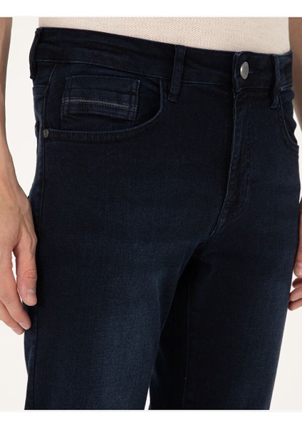 Koyu Lacivert Slim Fit Jean Pantolon indirimleri