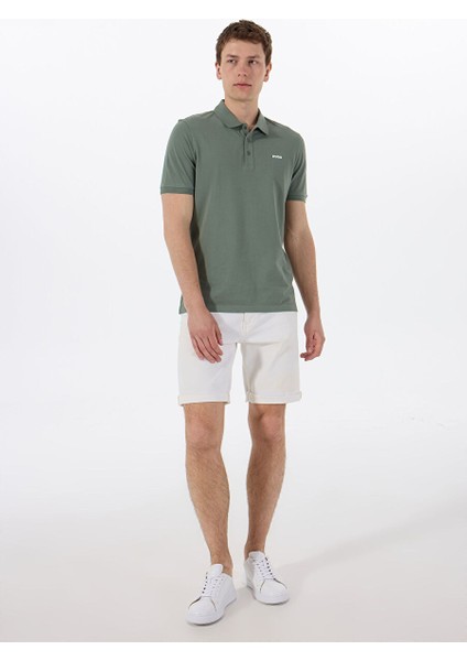 Yeşil Erkek Regular Fit Polo T-Shirt 50466182_DONOS222 10231467 01 fiyatları