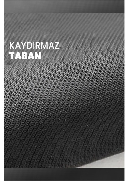 Şık Tasarım Su Emici Banyo Lavabo Mutfak Kaymaz Tabanlı Paspas 156X38 cm Yazısız Model M-61