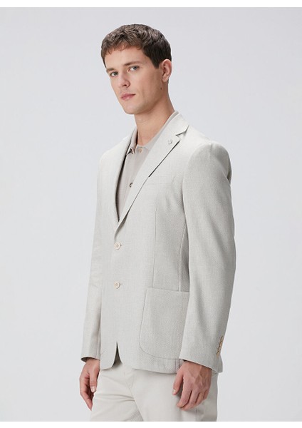 Bej Erkek Slim Fit Ceket 1093976 fırsatları
