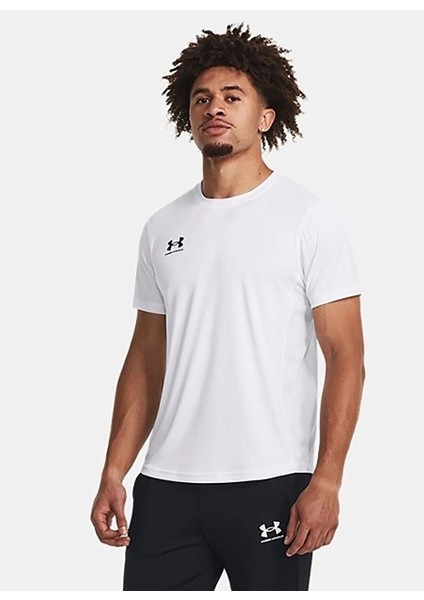 1379589-100 Ua M's Ch. Train Ss Beyaz Erkek Fitted T-Shirt