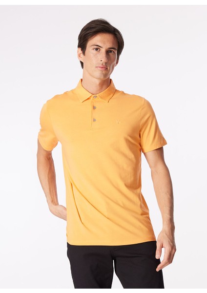 Açık Turuncu Erkek Polo Yaka Regular Fit Polo T-Shirt FC4SM-TST 0250 modelleri