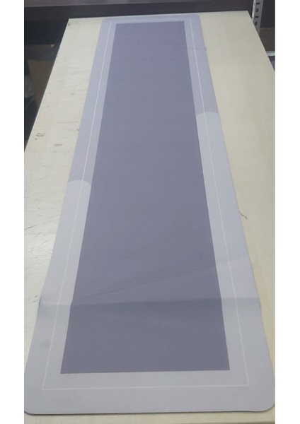 Yazısız Model Mutfak Paspası Sihirli Su Emici Banyo Paspası Kaymaz Tabanlı 156X38 cm M-61