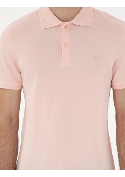 Pudra Slim Fit Basic Tişört