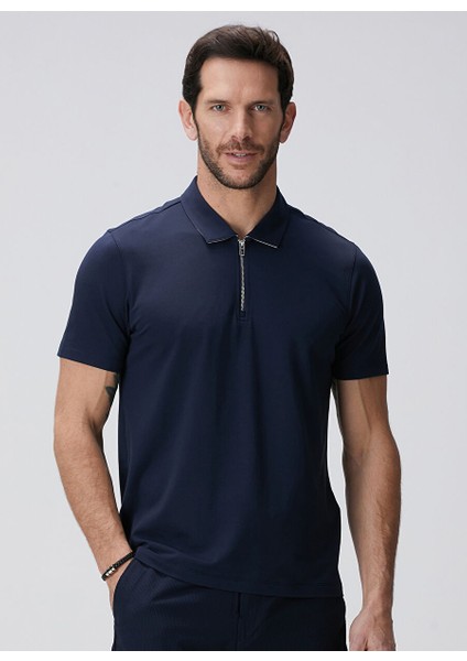 Lacivert Erkek Slim Fit T-Shirt 1093860 fiyatları