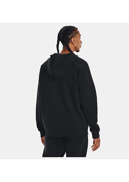 Erkek Ua Rival Fleece Tam Fermuarlı Kapüşonlu Üst 1379767-001