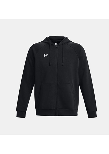 Erkek Ua Rival Fleece Tam Fermuarlı Kapüşonlu Üst 1379767-001