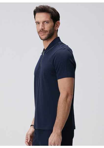 Lacivert Erkek Slim Fit T-Shirt 1093860 fırsatları