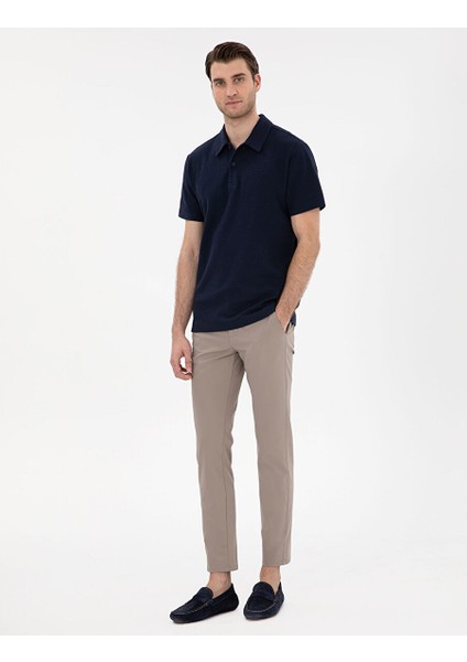 Lacivert Slim Fit Tişört