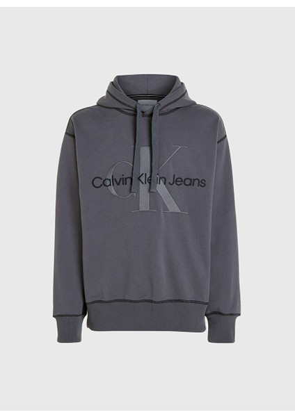 Kapüşon Yaka Antrasit Erkek Sweatshırt J30J324623PT2 modelleri