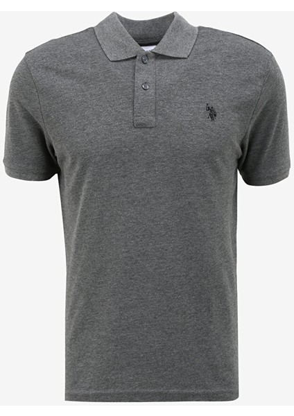 Antrasit Melanj Erkek Slim Fit T-Shirt GTP04IY024