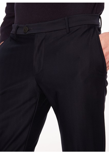 Standart Bel Normal Paça Slim Fit Koyu Lacivert Erkek Pantolon PS34_IYQR fırsatları