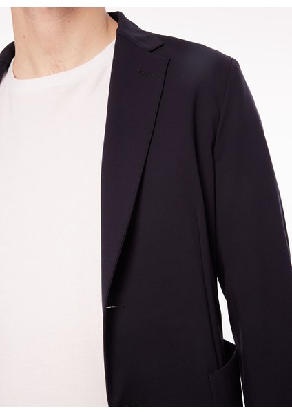 Slim Fit Koyu Lacivert Erkek Ceket A1J3_EYAP fırsatları