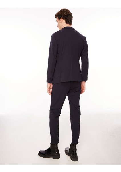 Slim Fit Koyu Lacivert Erkek Ceket A1J3_EYAP indirimleri
