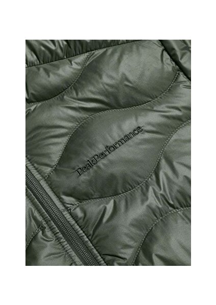 M Helium Down Jacket-Pıne Needle Fermuarlı Yaka Normal Kalıp Erkek Ceket