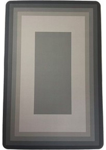 Kare Sihirli Su Emici Banyo Paspası Kaymaz Tabanlı Ayak Paspası 38X58 cm Yazısız Model M-60