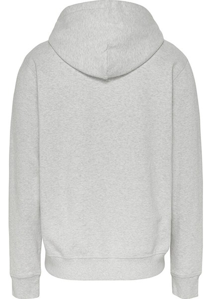 Kapüşon Yaka Gri Erkek Sweatshırt DM0DM19235PJ4 Reg Washed Prep Explr