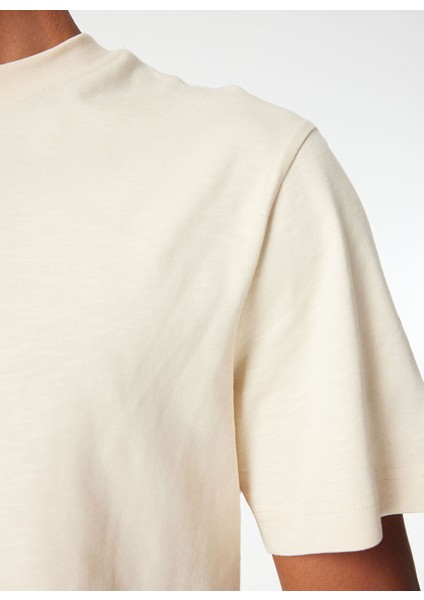 Bej Erkek Regular Fit T-Shirt W241673614 Bej T-Shirt fırsatları