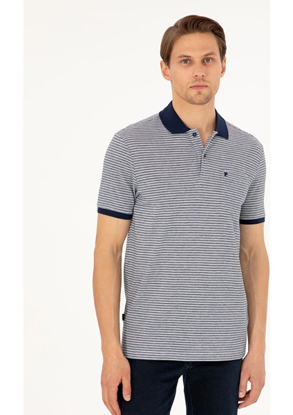 Lacivert Regular Fit Tişört