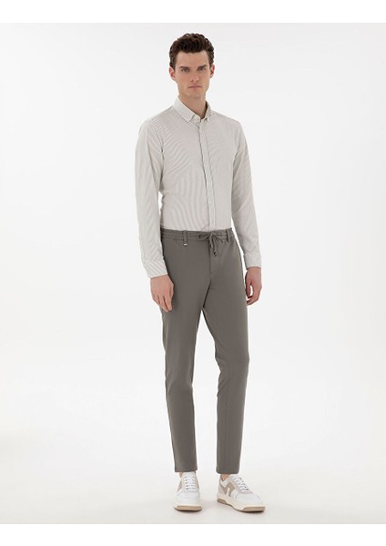 Haki Klasik Jogger Pantolon