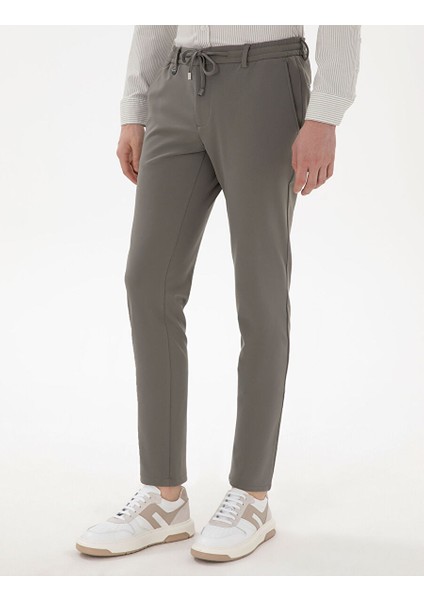 Haki Klasik Jogger Pantolon