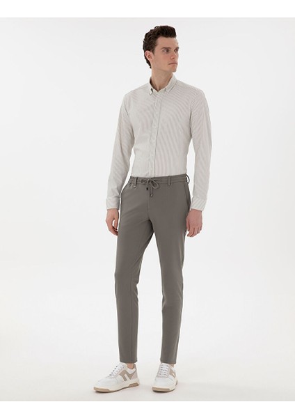 Haki Klasik Jogger Pantolon