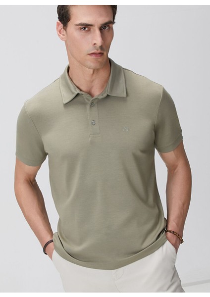 Haki Erkek Slim Fit T-Shirt 1094086 fiyatları