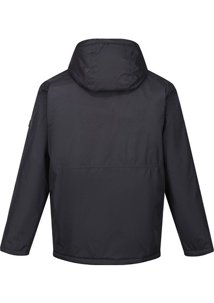 Siyah Erkek Kapüşonlu Regular Fit Ceket RMP351 Sterlings Iv