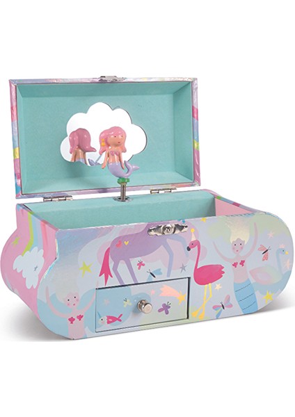 Floss & Rock Müzikli Bulut Mücevher Kutusu / Fantasy * Yeni *