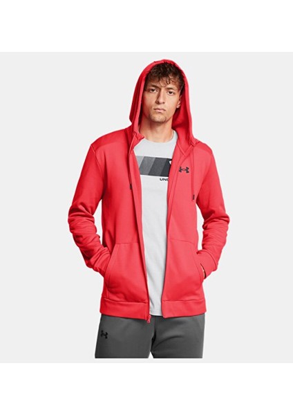 Erkek Ua Armour Fleece Tam Fermuarlı Kapüşonlu Üst 1373357-713