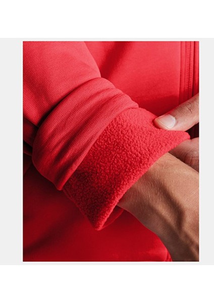 Erkek Ua Armour Fleece Tam Fermuarlı Kapüşonlu Üst 1373357-713 modelleri