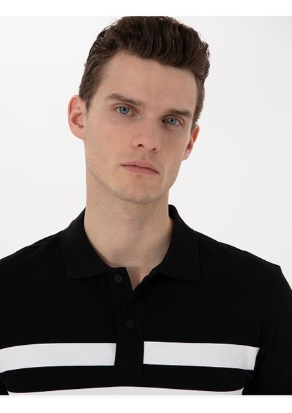 Siyah Slim Fit Tişört