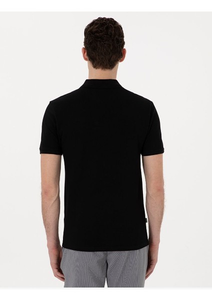 Siyah Slim Fit Tişört