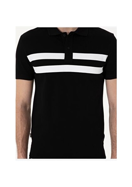 Siyah Slim Fit Tişört