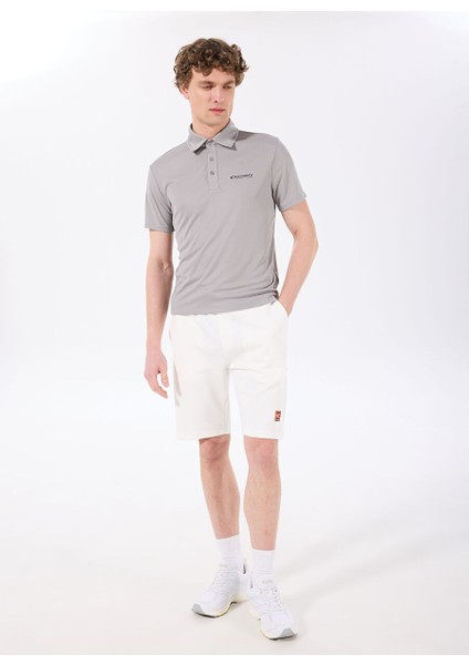 D4SM-TST3247 Gri Basic Düz Erkek Polo T-Shirt fiyatları