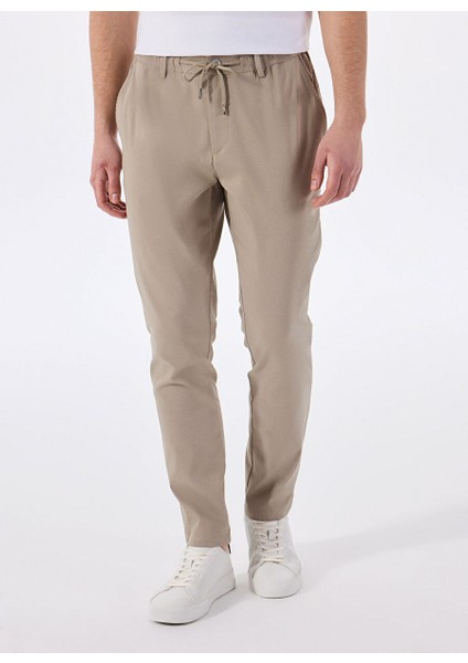 Gmg Fırenze Bej Erkek Jogger Pantolon GU25MSS01010