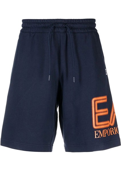 Lacivert Erkek Sweat Şort 3DPS76PJSHZ