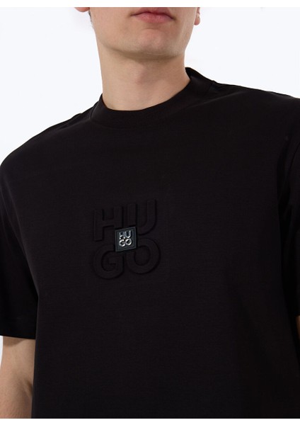 Siyah Erkek Relaxed T-Shirt 50535499_DEBOSTAC 10261766 01 fırsatları