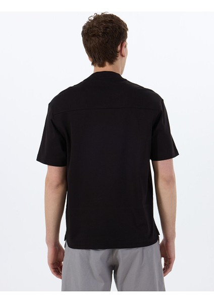 Siyah Erkek Relaxed T-Shirt 50535499_DEBOSTAC 10261766 01 indirimleri