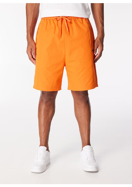Turuncu Erkek Normal Sweat Şort AMBURGOPC046-_BERMUDA Uomo