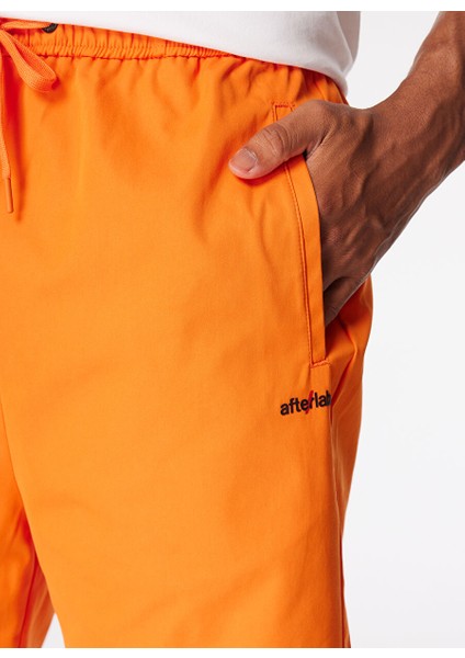 Turuncu Erkek Normal Sweat Şort AMBURGOPC046-_BERMUDA Uomo